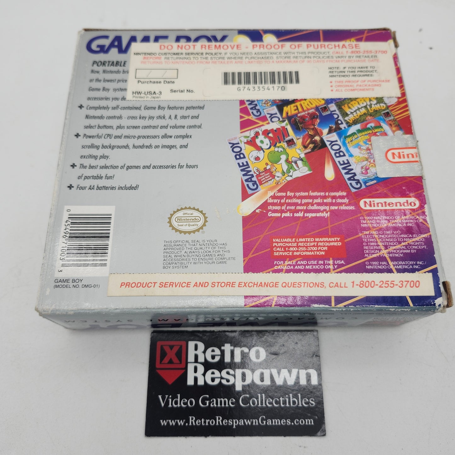 Game Boy Console - GameBoy (Complete)