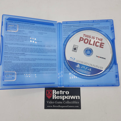 This is the Police - Playstation 4 (Complete)