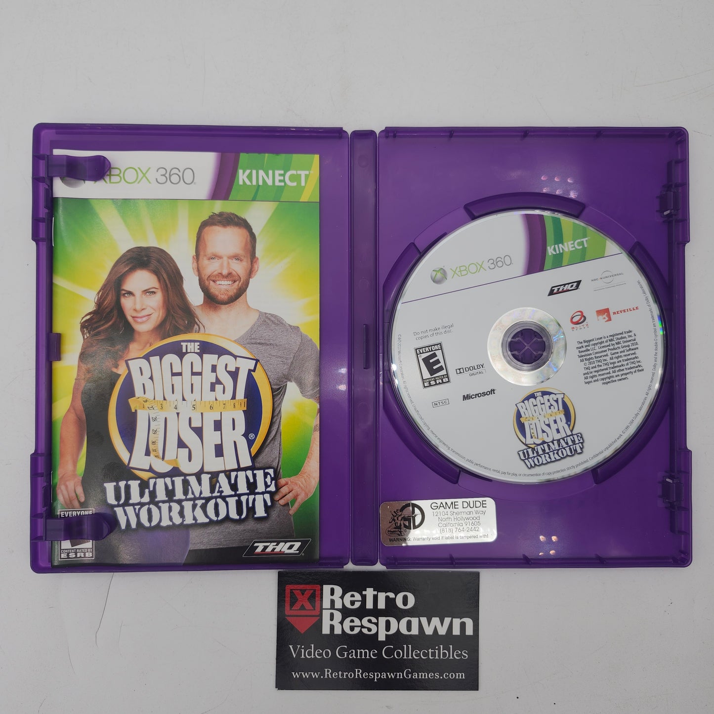 Biggest Loser: Ultimate Workout - Xbox 360 (Complete)