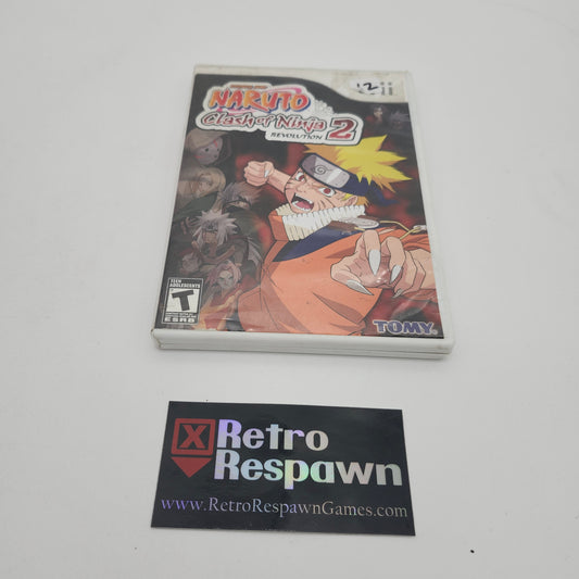 Naruto Clash of Ninja Revolution 2 - Wii (Complete)