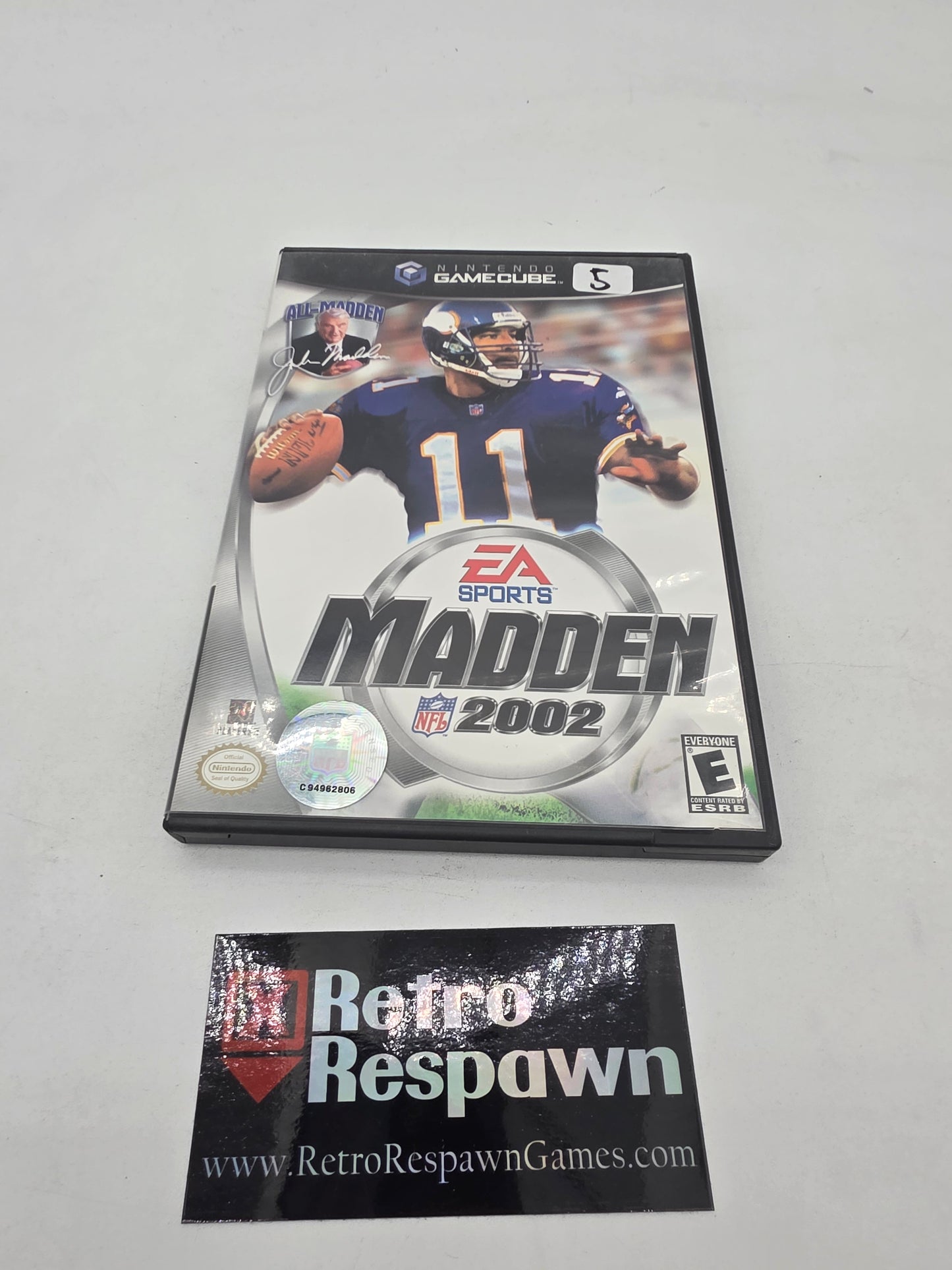 Madden 2002 - Gamecube (Complete)