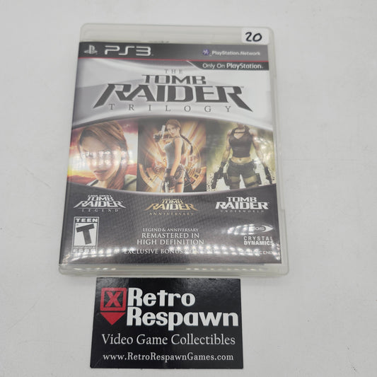 Tomb Raider Trilogy - Playstation 3 (Complete)