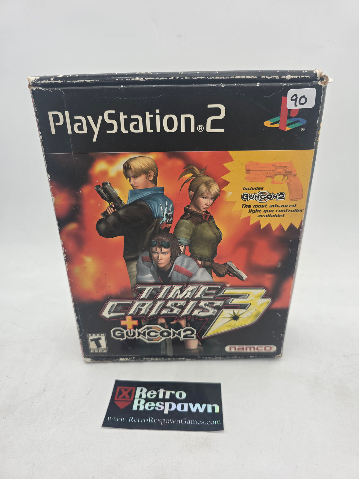 Time Crisis 3 [Gun Bundle] - Playstation 2 (Complete)