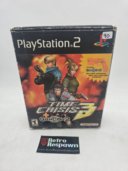 Time Crisis 3 [Gun Bundle] - Playstation 2 (Complete)