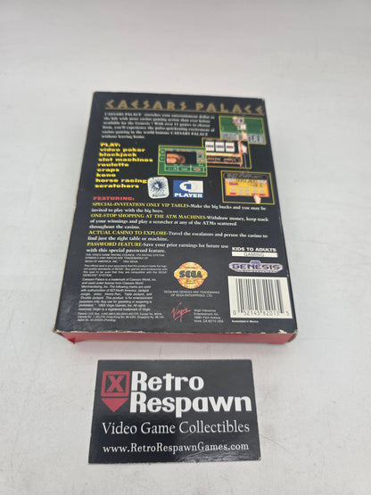 Caesar's Palace - Sega Genesis (Complete)