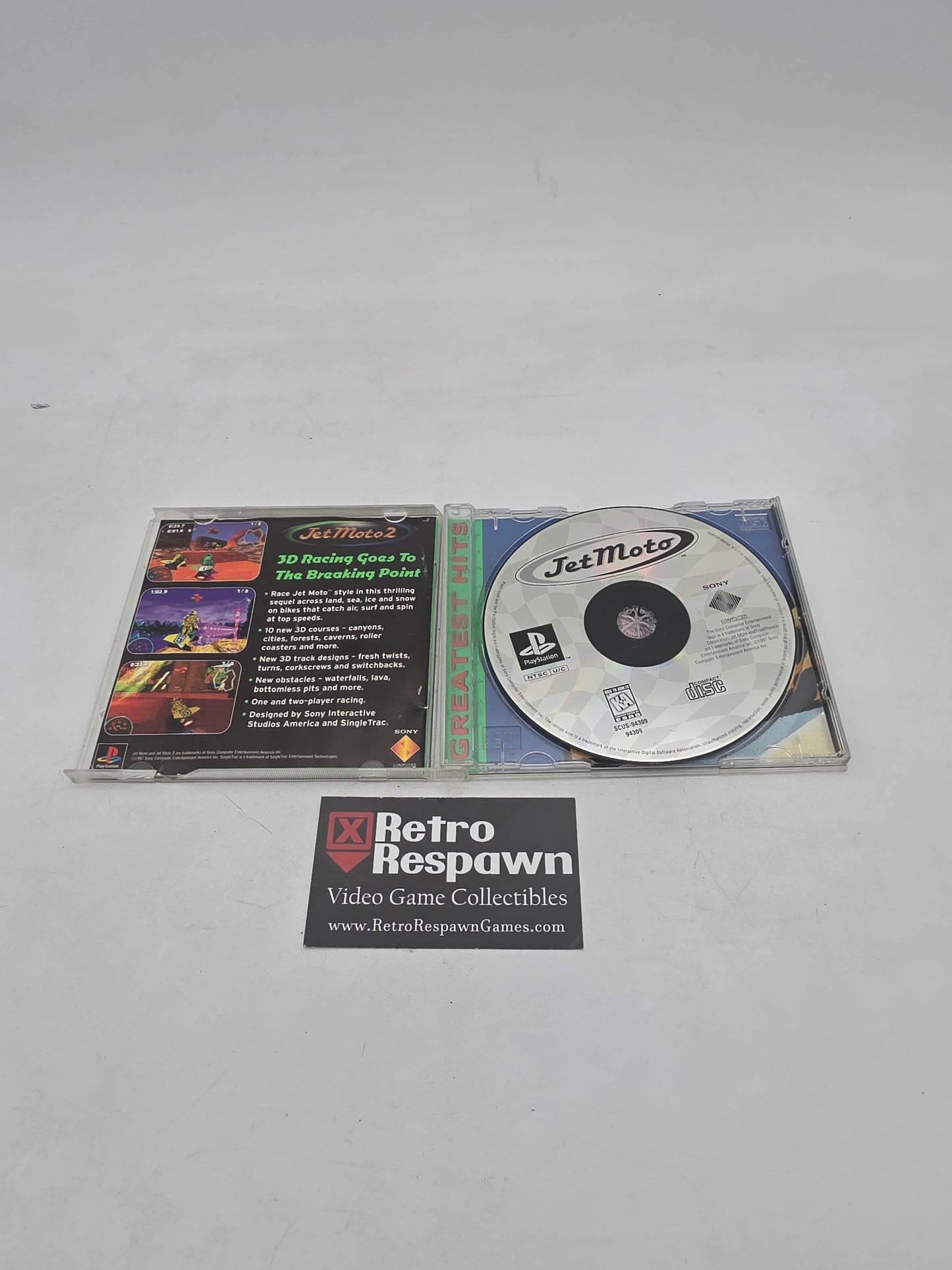 Jet Moto [Greatest Hits] - Playstation (Complete)