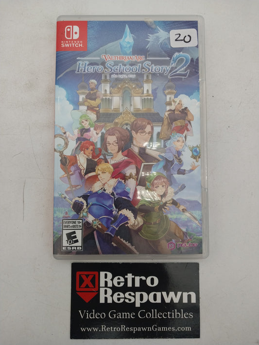 Valthirian Arc: Hero School Story 2 - Nintendo Switch (Complete)