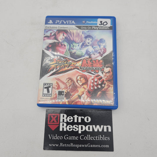 Street Fighter X Tekken - Playstation Vita (Complete)