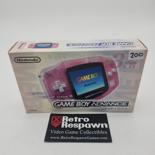 Fuschia Pink Gameboy Advance System - JP Gameboy Advance (Complete)