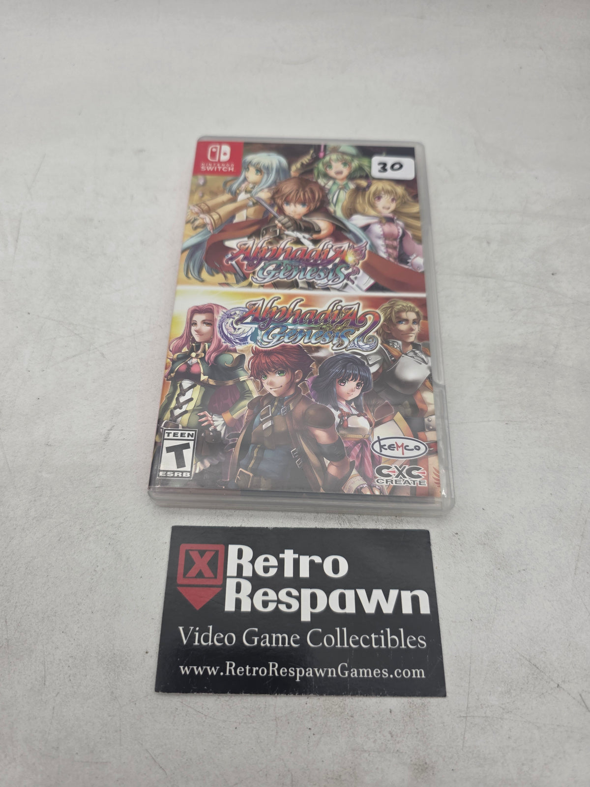 Alphadia Genesis 1 & 2 - Nintendo Switch (Complete)