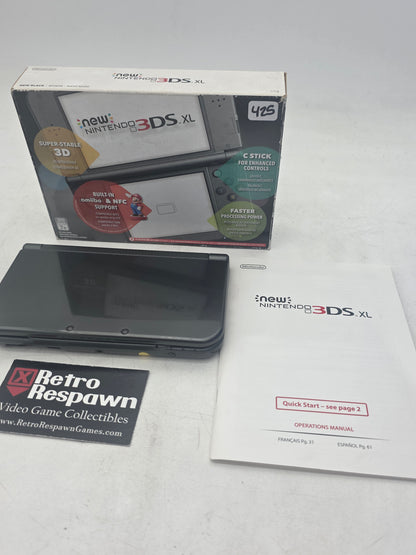 New Nintendo 3DS XL Black - Nintendo 3DS (Complete)