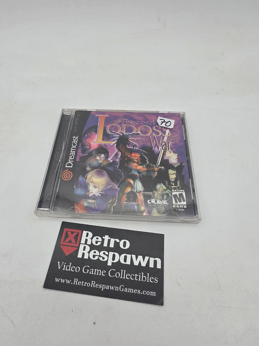 Record of Lodoss War - Sega Dreamcast (Complete)