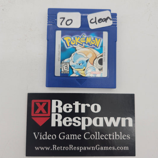Clean Pokemon Blue - GameBoy (Game Only)