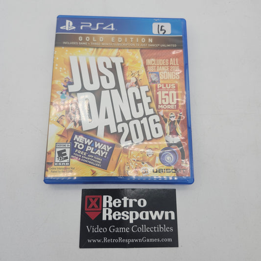 Just Dance 2016: Gold Edition - Playstation 4 (Complete)