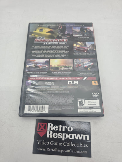 Midnight Club 3 Dub Edition Remix - Playstation 2 (Sealed)