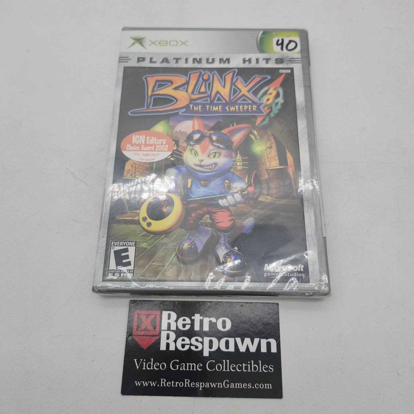 Blinx Time Sweeper [Platinum Hits] - Xbox (Sealed)