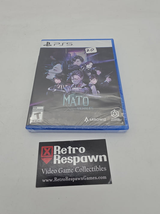 Mato Anomalies - Playstation 5 (Sealed)