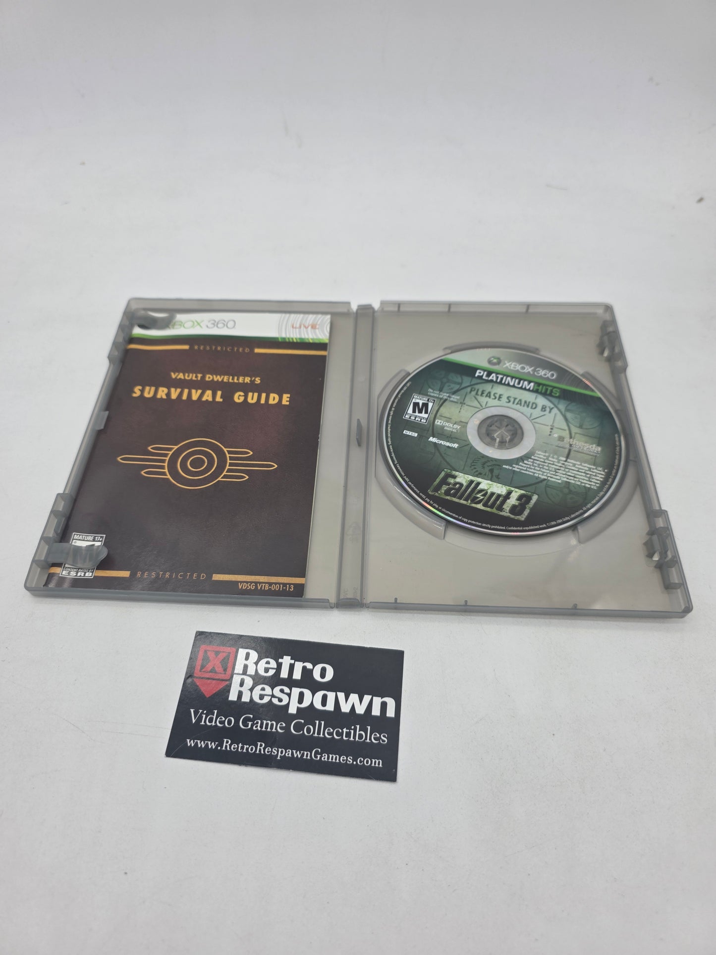 Fallout 3 [Platinum Hits] - Xbox 360 (Complete)