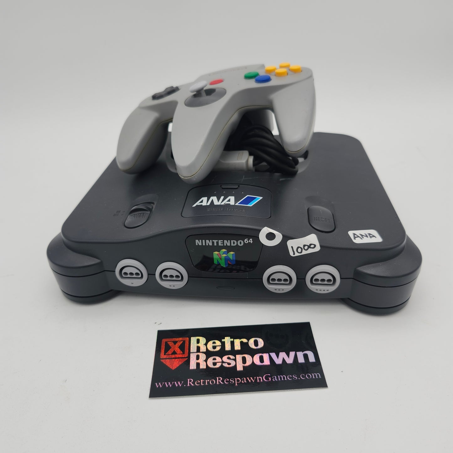 Ana Nintendo 64 Console - JP Nintendo 64 (Console, Controller + Wires)