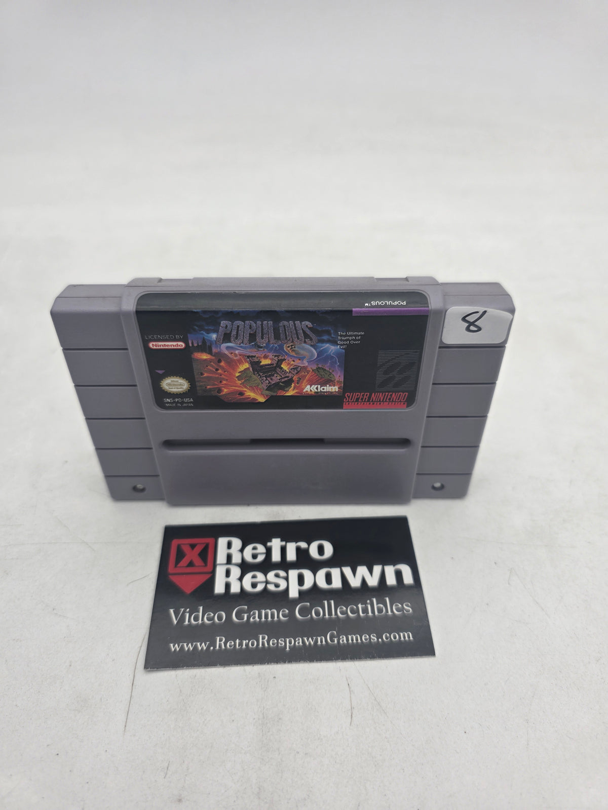Populous - Super Nintendo (Game Only)