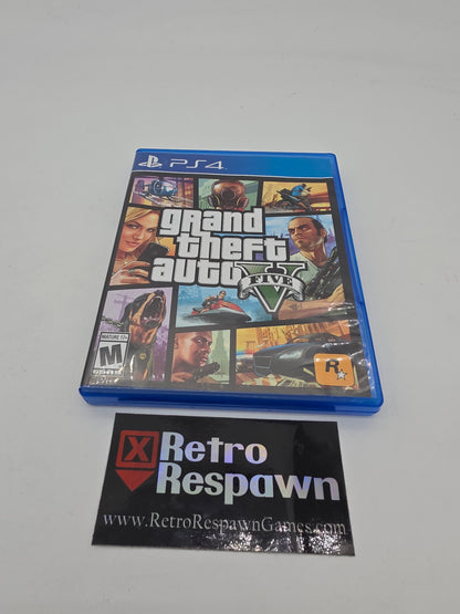Grand Theft Auto V - Playstation 4 (Complete)