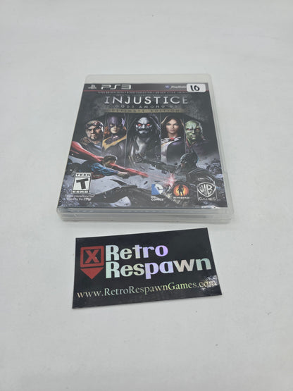 Injustice: Gods Among Us [Ultimate Edition Greatest Hits] - Playstation 3 (Complete)