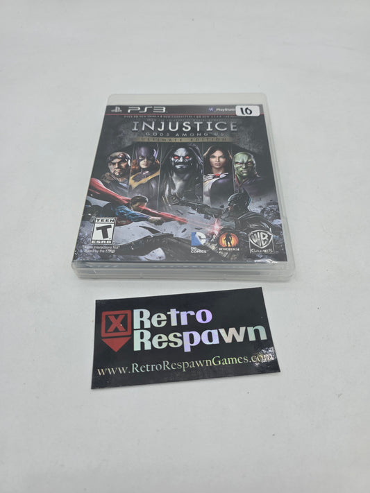 Injustice: Gods Among Us [Ultimate Edition Greatest Hits] - Playstation 3 (Complete)