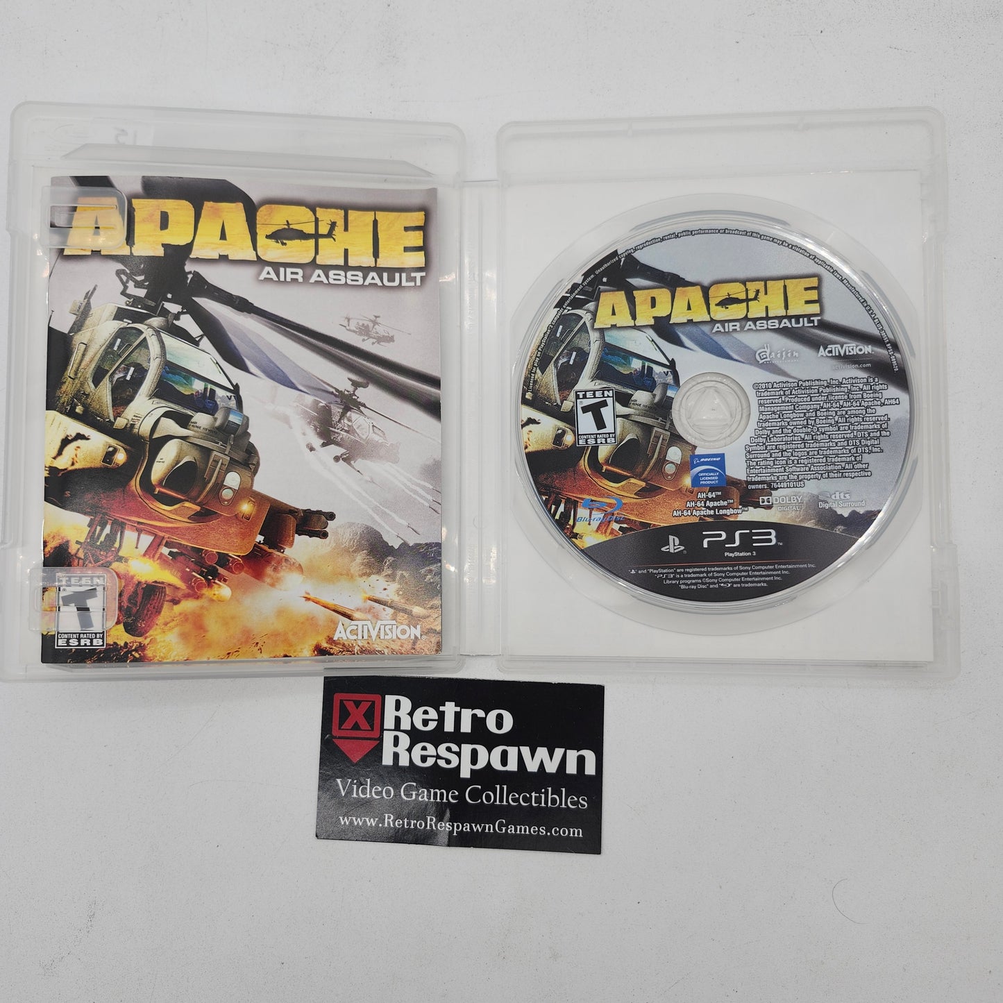 Apache: Air Assault - Playstation 3 (Complete)