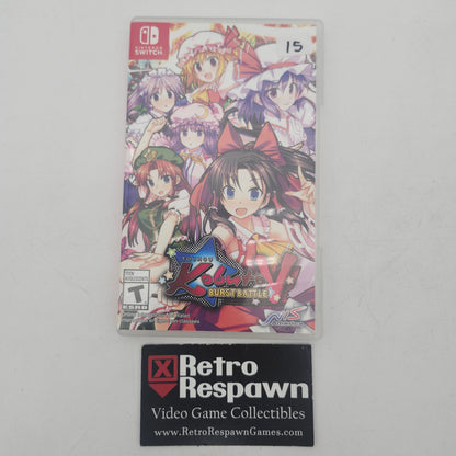 Touhou Kobuto V: Burst Battle - Nintendo Switch (Complete)