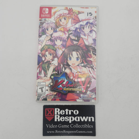 Touhou Kobuto V: Burst Battle - Nintendo Switch (Complete)