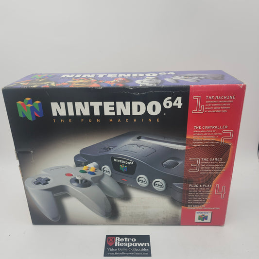 Nintendo 64 System [With Expansion Pak] - Nintendo 64 (Complete)