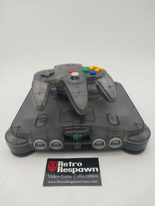 Nintendo 64 Smoke Grey Console- Nintendo 64 (Console, Controller and all wires)
