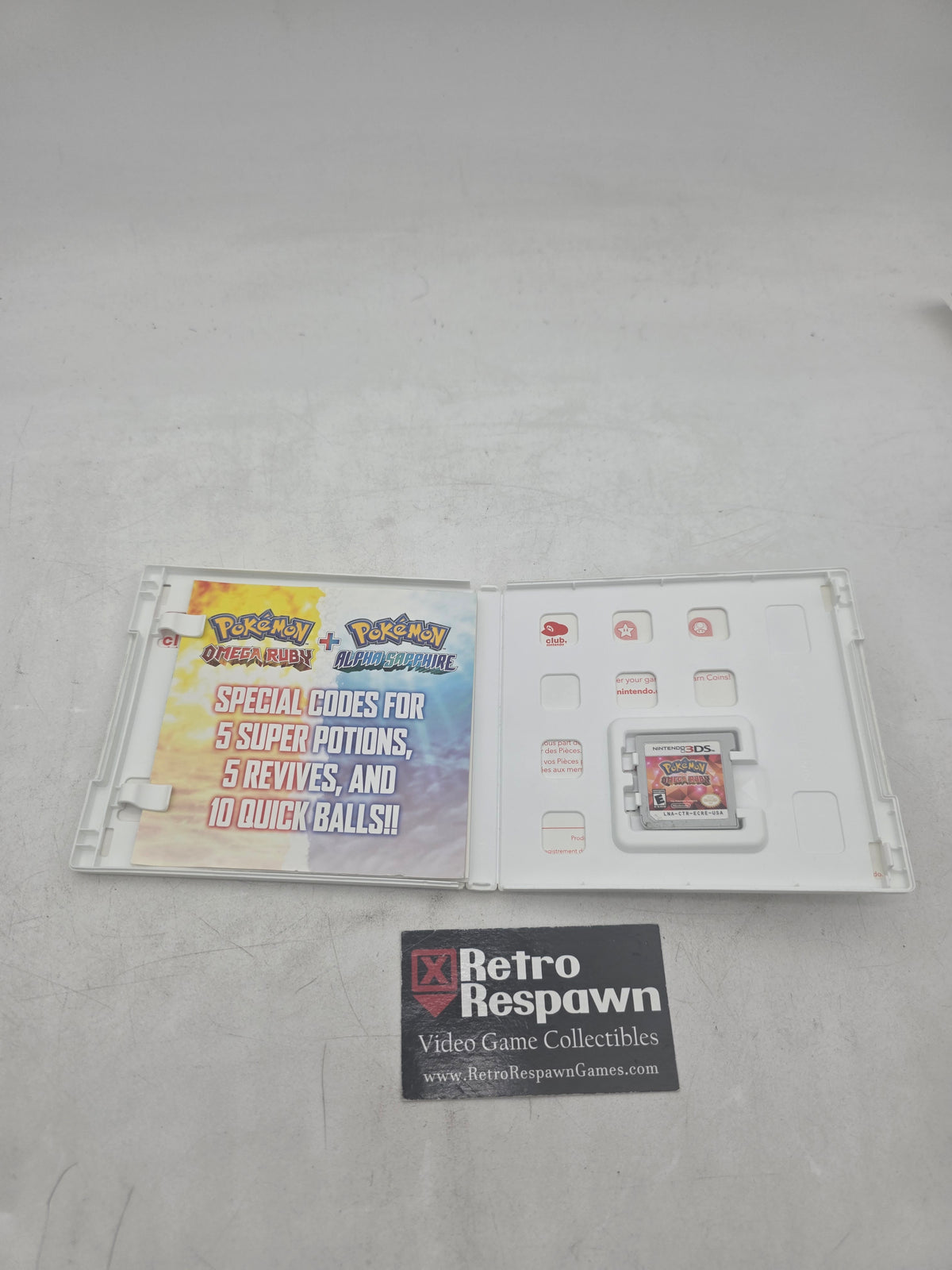 Pokemon Omega Ruby [Bonus Code Varient] - Nintendo 3DS (Complete)