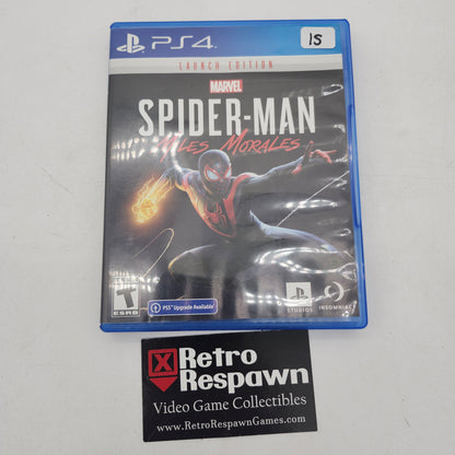 Marvel Spiderman: Miles Morales [Launch Edition] - Playstation 4 (Complete)