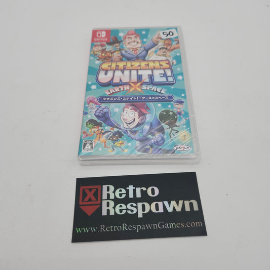 JP Citizens Unite! Earth X Space - JP Nintendo Switch (Sealed)