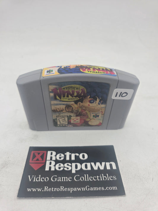 [Rough Label] Mystical Ninja Starring Goemon - Nintendo 64 (Game Only)
