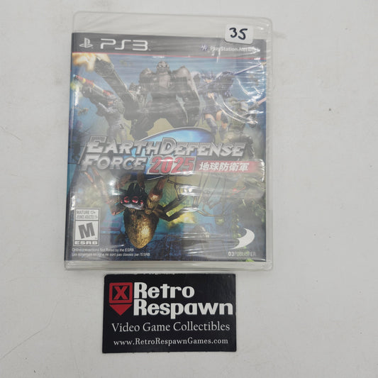 Earth Defense Force 2025 - Playstation 3 (Sealed)