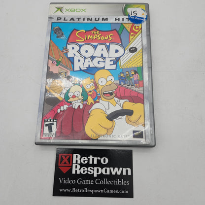 The Simpsons Road Rage [Platinum Hits] - Xbox (Complete)