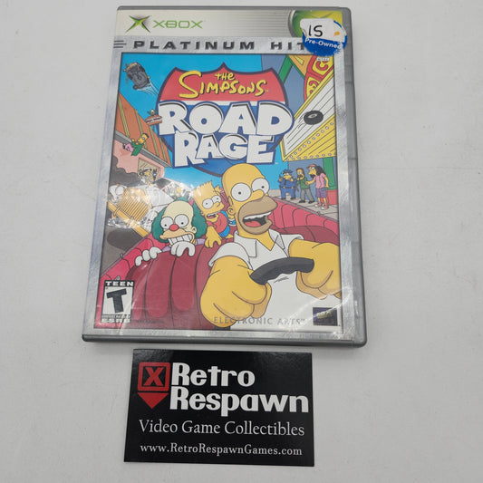 The Simpsons Road Rage [Platinum Hits] - Xbox (Complete)