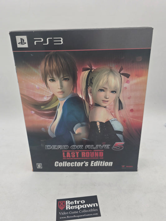 Dead Or Alive 5 Last Round [Collector's Edition] - JP Playstation 3 (Complete)
