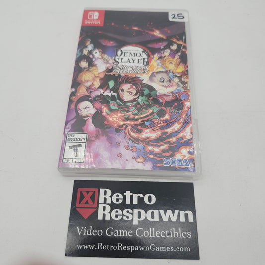 Demon Slayer The Hinokami Chronicles - Nintendo Switch (Complete)