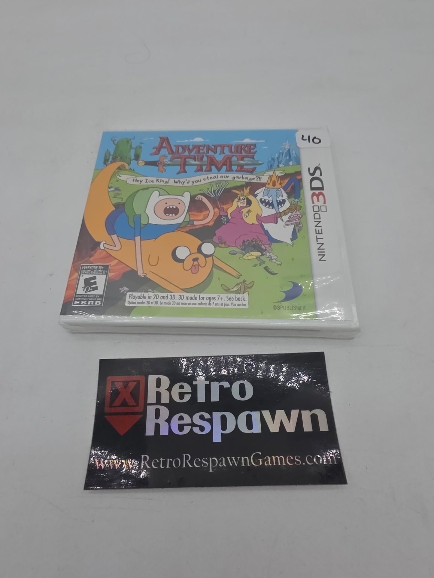 Adventure Time: Hey Ice King - Nintendo 3DS (Sealed)