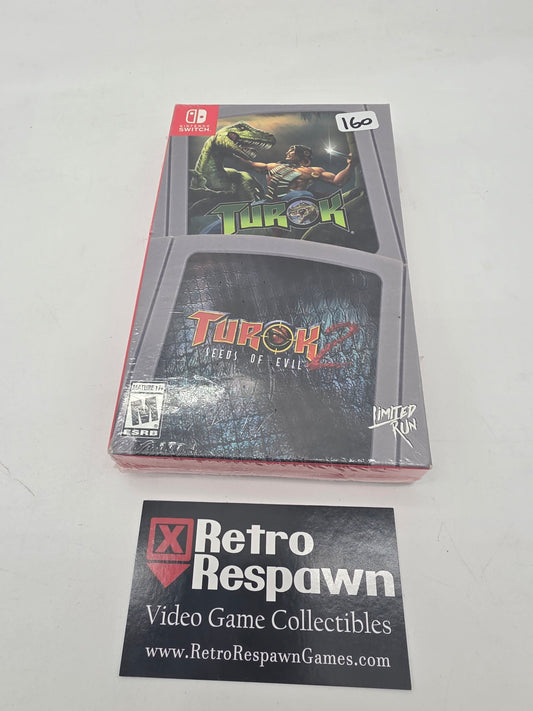 Turok & Turok 2 Double Pack - Nintendo Switch (Sealed)