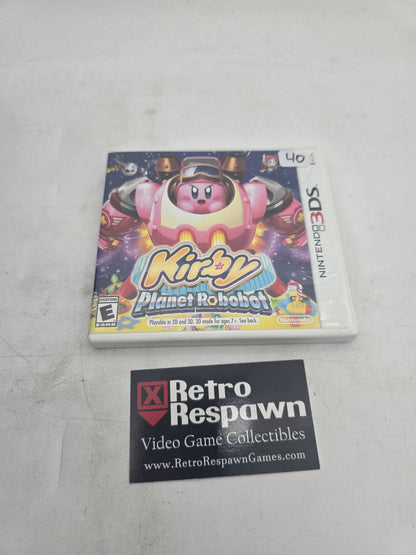Kirby Planet Robobot - Nintendo 3DS (Complete)