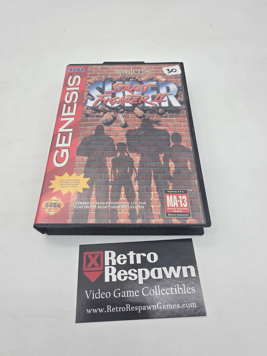 Super Street Fighter II - Sega Genesis (Complete)