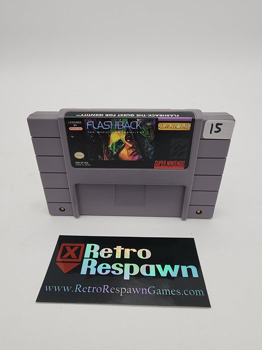 Flashback The Quest for Identity - Super Nintendo (Game Only)