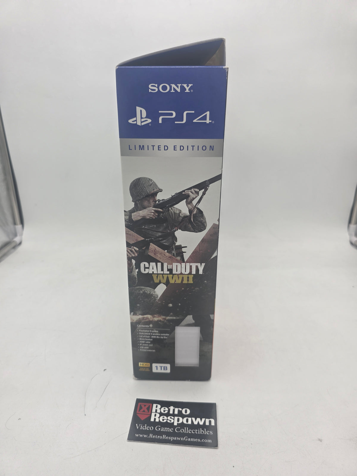 Playstation 4 Slim 1TB Call Of Duty WWII Console - Playstation 4 (Complete)