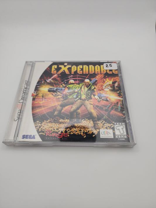 Expendable - Sega Dreamcast (Complete)