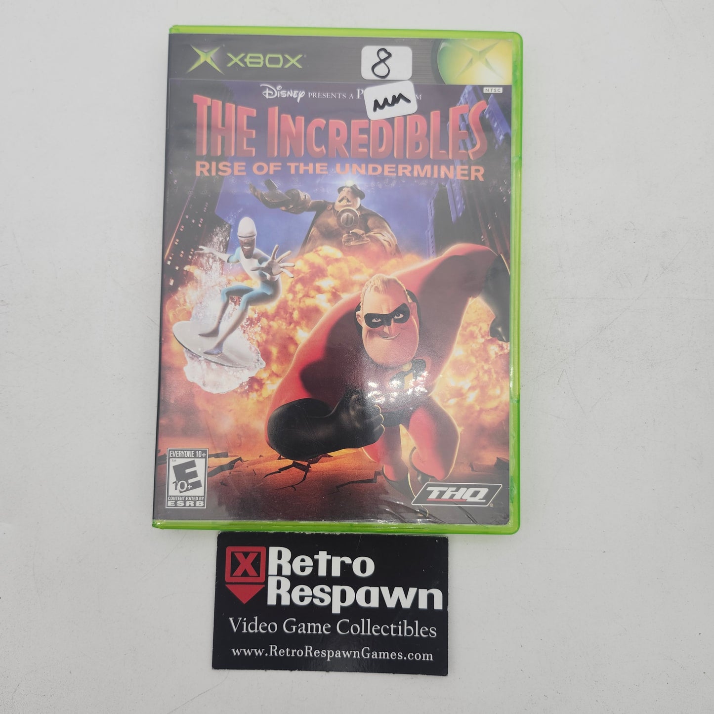 The Incredibles Rise of the Underminer - Xbox (Missing Manual)
