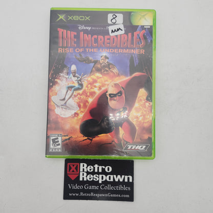 The Incredibles Rise of the Underminer - Xbox (Missing Manual)